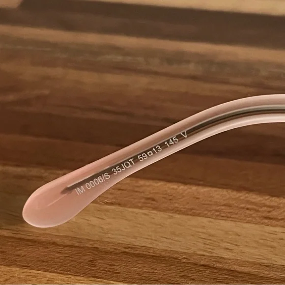 NWT Isabel Marant IM0006/S Naya Pink Aviator Sunglasses - Picture 9 of 10